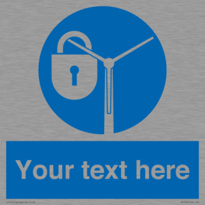 Custom mandatory lock rotor blades